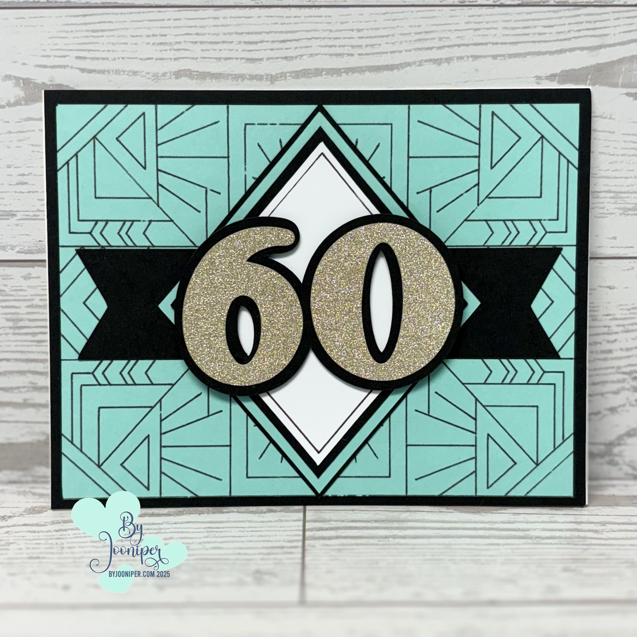 Art deco masculine card #2